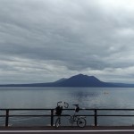 支笏湖と風不死岳